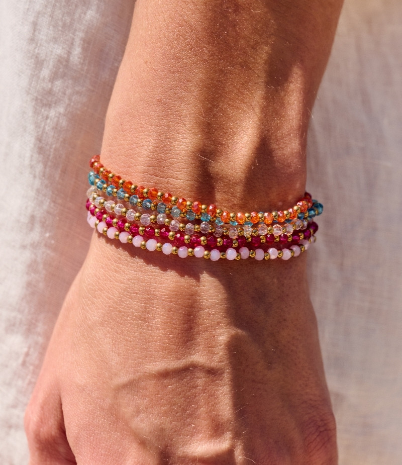 Bracelet perles colorées​