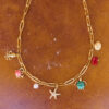 Collier breloque acier inoxydable