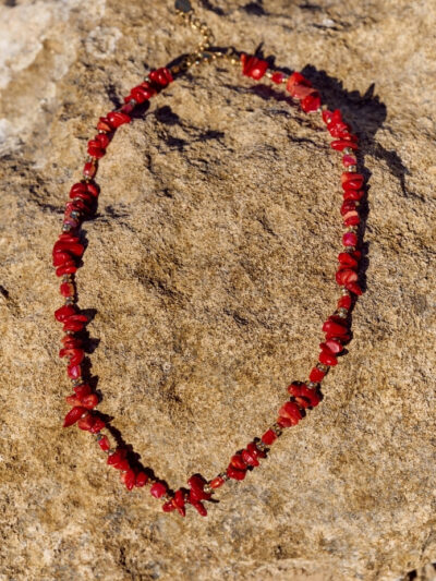 Collier en corail rouge​