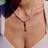 Collier grosses perles