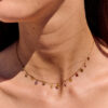 collier chaine fine​