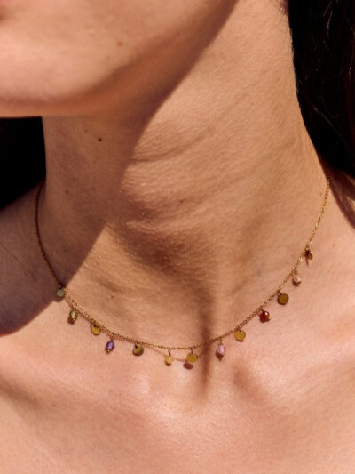 collier chaine fine​