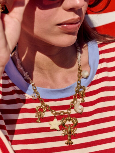 Collier avec breloques