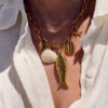 Collier gros pendentifs