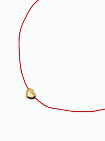 Collier avec un coeur