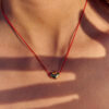 Collier avec un coeur
