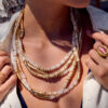 Gros collier multi rang