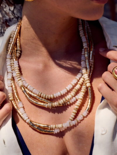 Gros collier multi rang