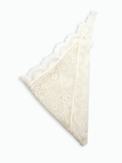 foulard dentelle