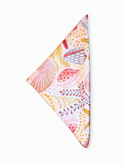 foulard rose​