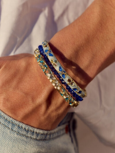 Bracelet jonc émaillé​