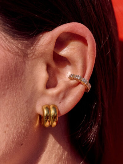 Boucle d'oreille fantaisie tendance​