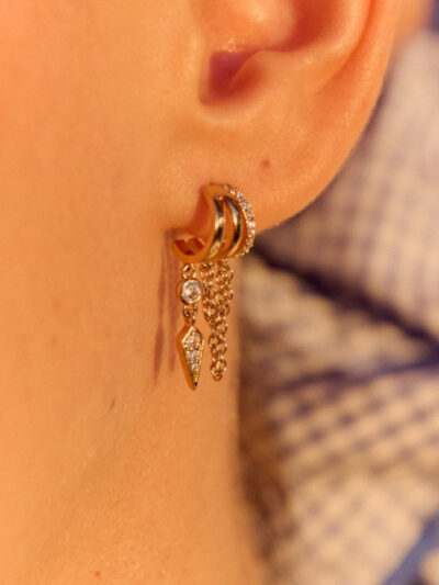 Mono boucle chaine​​​​​​