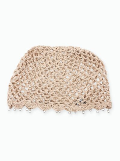 Bonnet en crochet femme