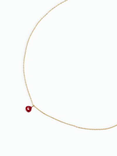 collier pierre de naissance juillet rubis